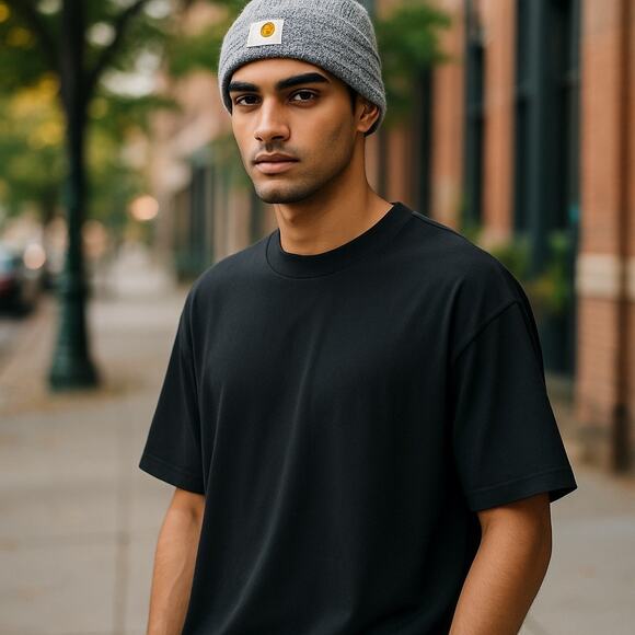 Carhartt Other - Carhartt Gray Knit Watch Cap Acrylic Cuffed Beanie Speckled Unisex Winter Hat